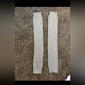 Women's Gray Leg Warners